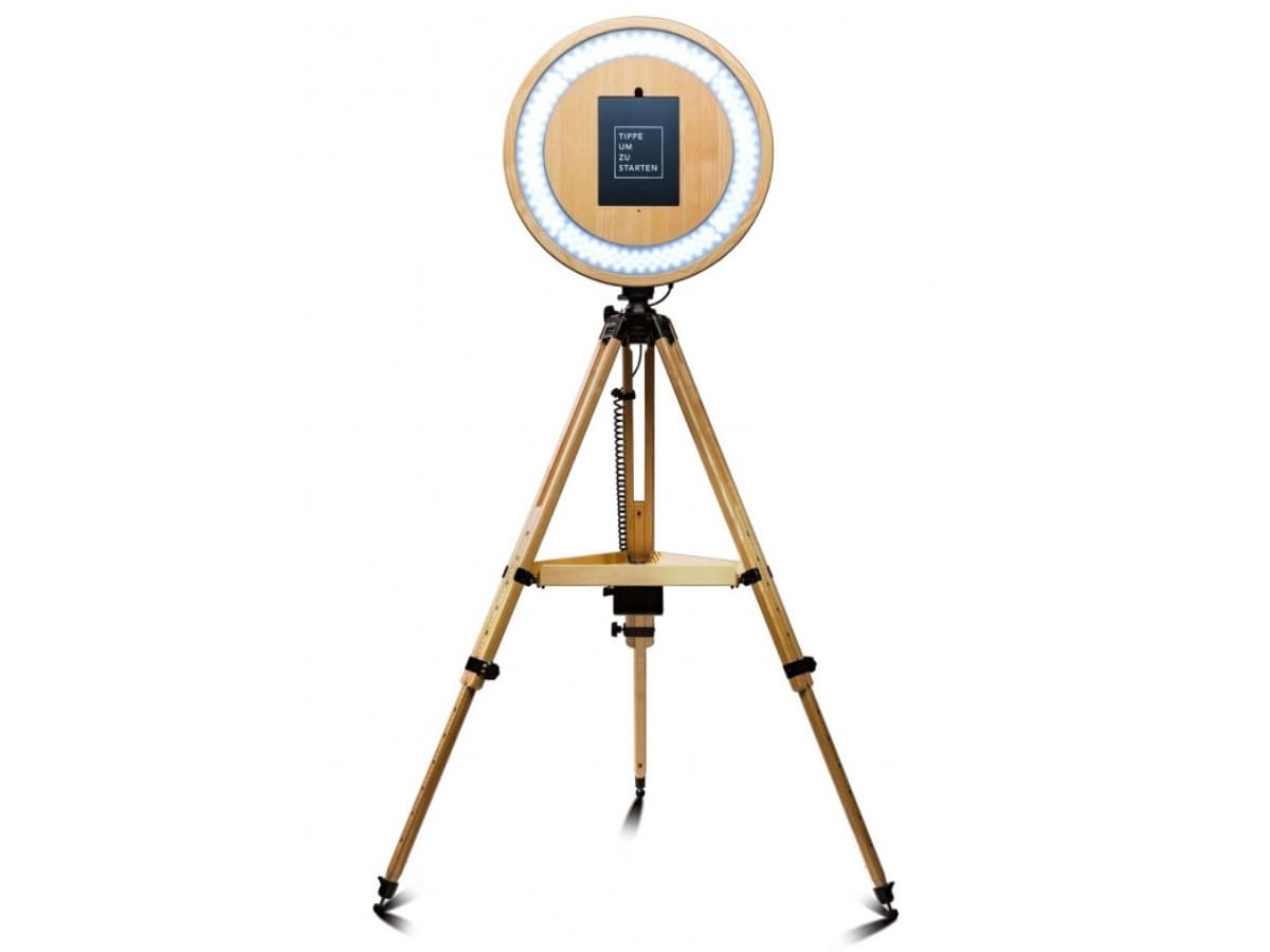 Fotobox mit Ringlicht
